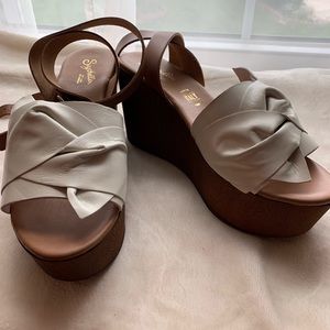 Seychelles chunky wedges